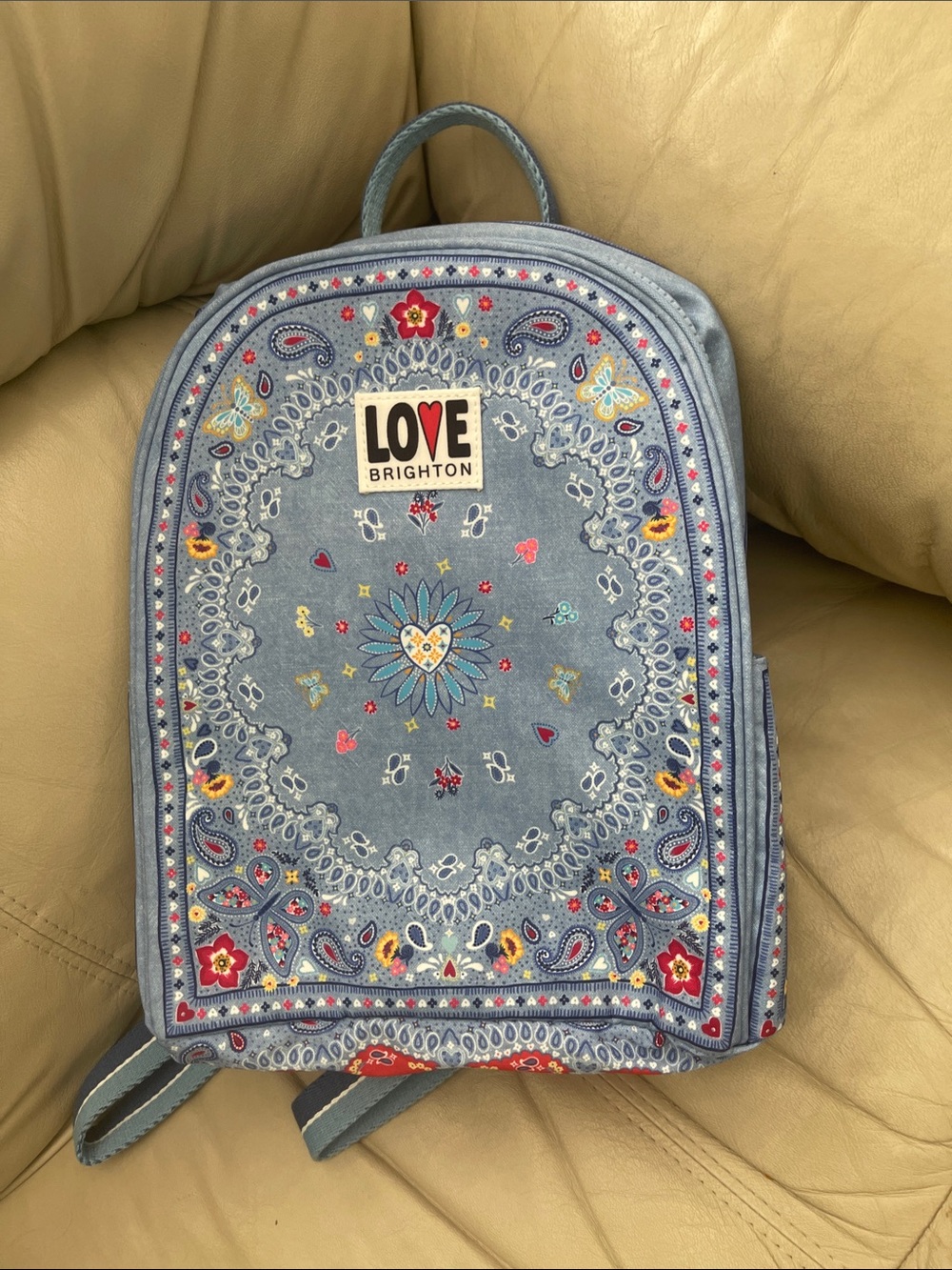 Brighton Bandana Love Butterfly Backpack